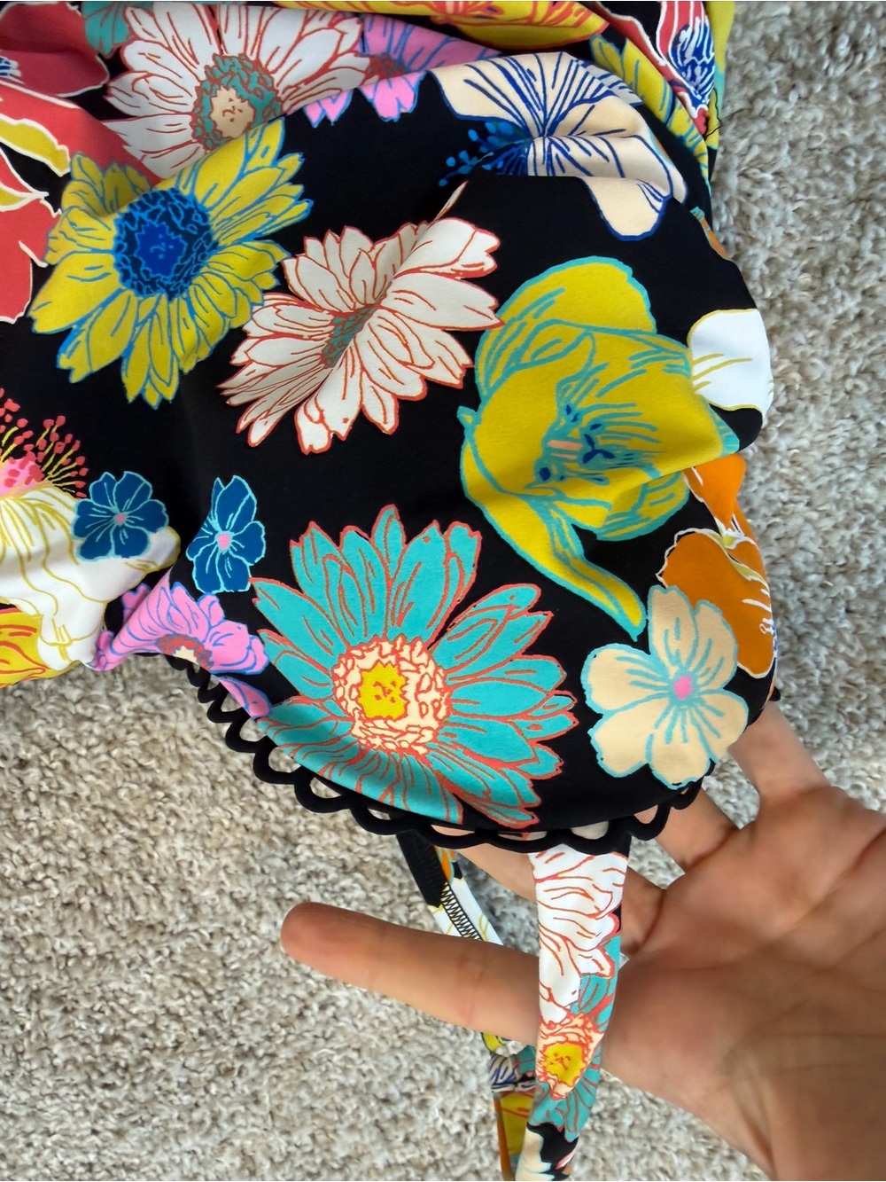 NWT Profile By Gottex Rising Sun One Piece Floral Tummy Control Size 10 D - Picture 4 of 14